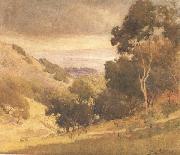 Percy Gray San Francisco Bay from the Alameda Hills (mk42) oil painting artist